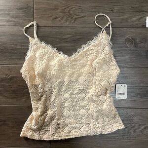 NWT intimately free people lace tank size L